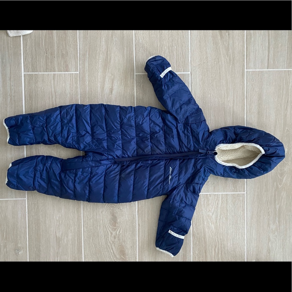 Eddie Bauer bunting suit
